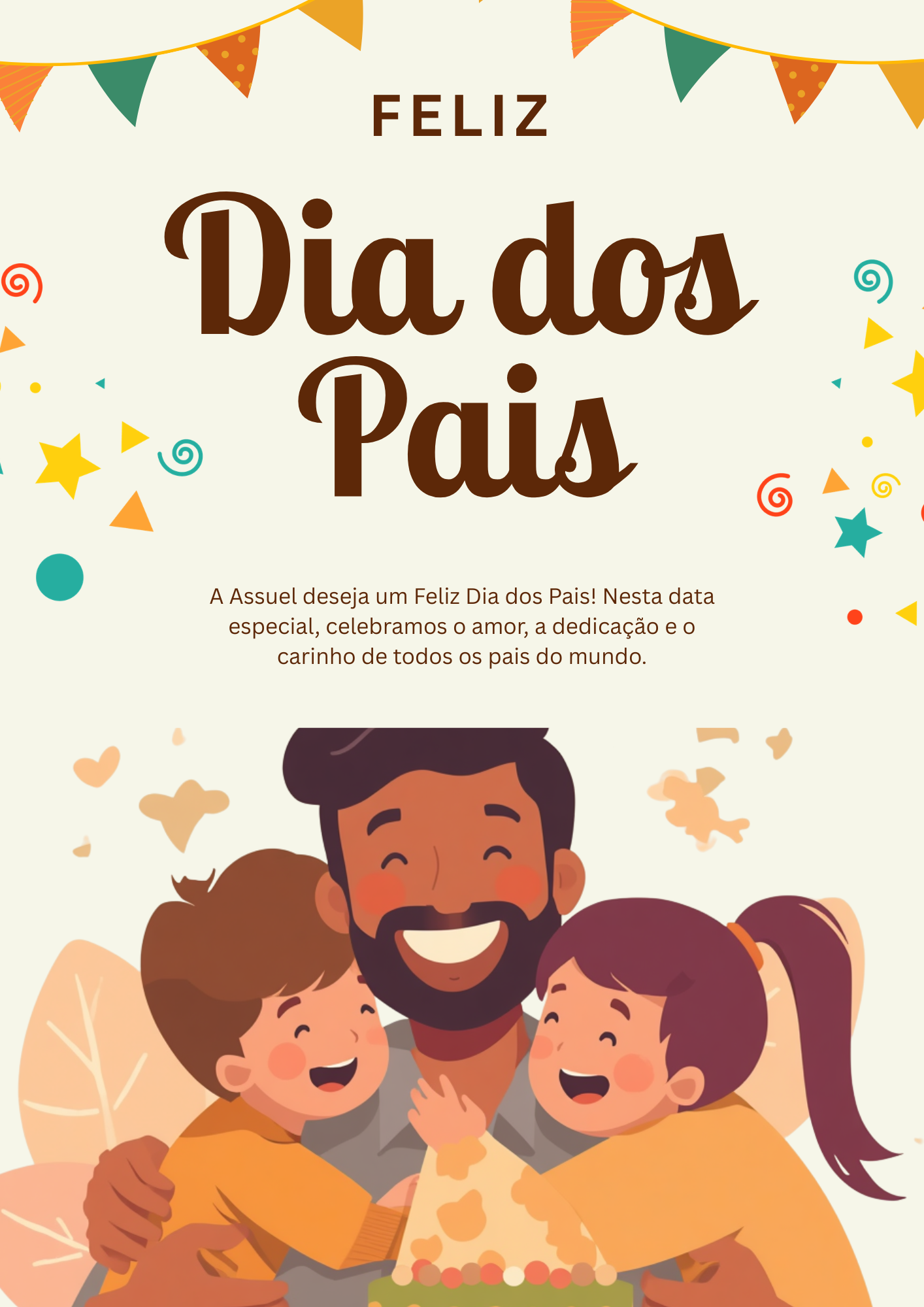 CARTAZ DOS DIA DOS PAIS